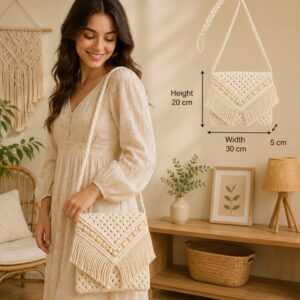 Macrame Hand Beg