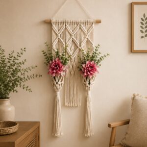 Macrame Flower Holder