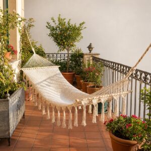 Handmade Cotton Rope Hammock